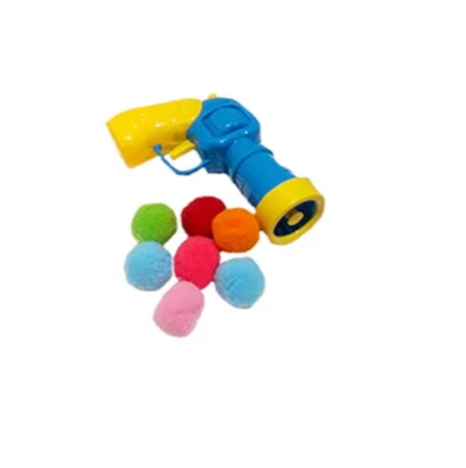 Paw Popping Plush Ball Launcher